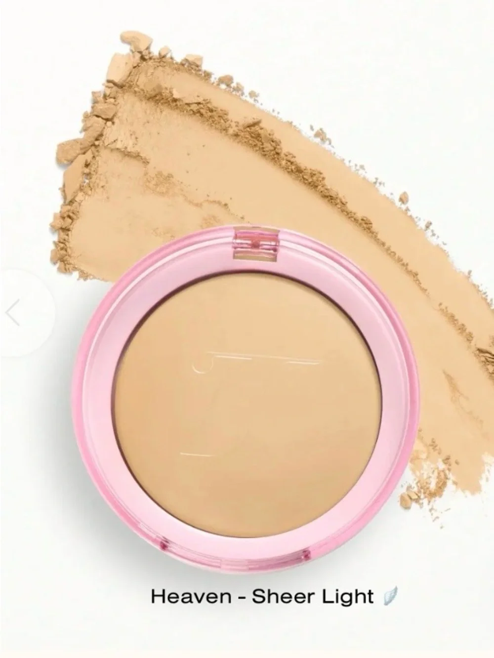 AngelFace Heaven Setting Powder — White Compact
